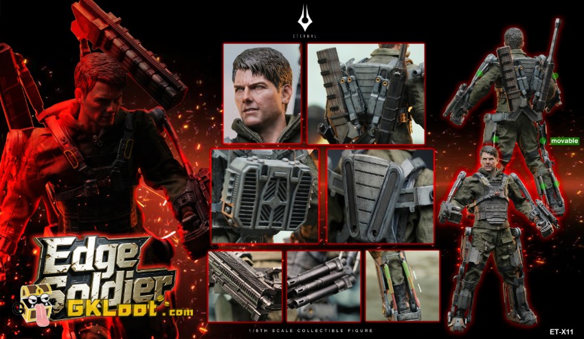 ETERNAL Studio 1/6 Edge of Tomorrow Major William Cage Action Figure - View 1 ETERNAL Studio 1/6 Edge of Tomorrow Major William Cage Action Figure - View 1