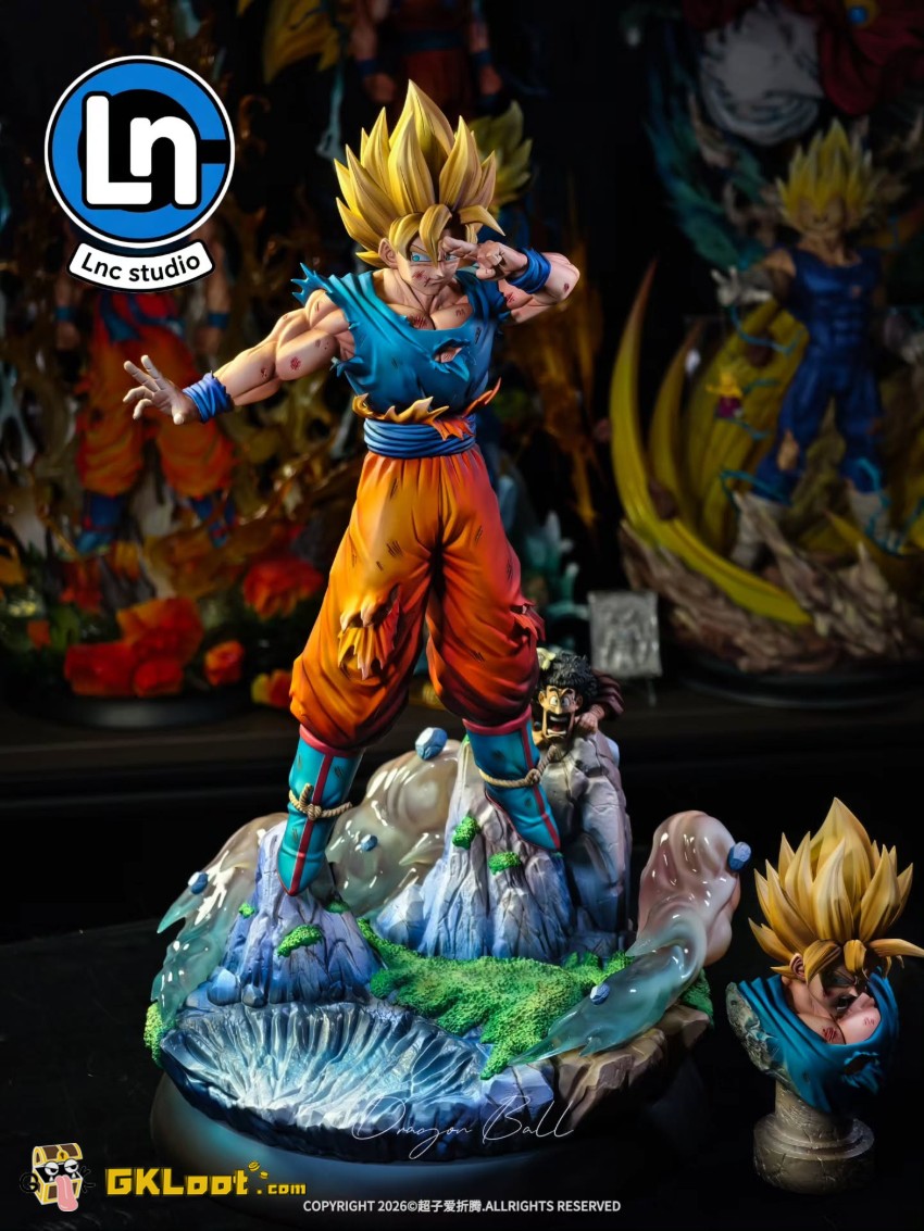 Lnc Studio 1/6 Dragon Ball Son Goku Statue - View 2 Lnc Studio 1/6 Dragon Ball Son Goku Statue - View 2