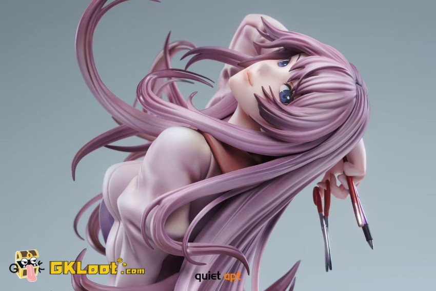 QuietArt Studio 1/4 Monogatari Series Senjougahara Hitagi Bust Statue - View 4 QuietArt Studio 1/4 Monogatari Series Senjougahara Hitagi Bust Statue - View 4