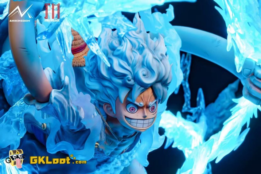 Anikingdom & Jimei Palace Studio One Piece Licensed Monkey D. Luffy Statue w/ LED - View 5 Anikingdom & Jimei Palace Studio One Piece Licensed Monkey D. Luffy Statue w/ LED - View 5