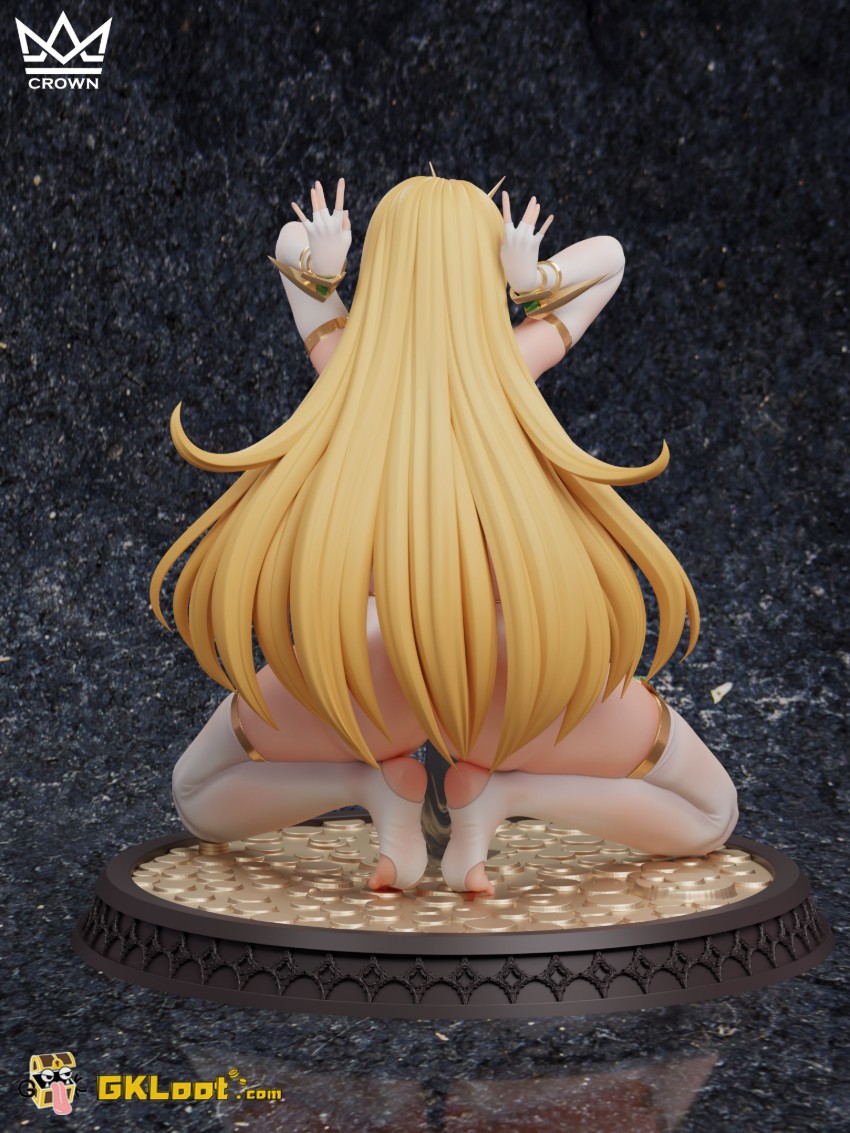 Crown Studio 1/6 Xenoblade Chronicles Mythra & Pyra Statue - View 5 Crown Studio 1/6 Xenoblade Chronicles Mythra & Pyra Statue - View 5