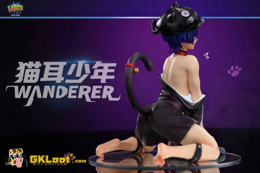 Laboo Studio 1/6 Genshin Impact Wanderer Statue - View 4 Laboo Studio 1/6 Genshin Impact Wanderer Statue - View 4