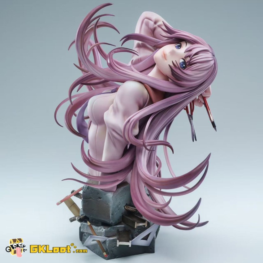 QuietArt Studio 1/4 Monogatari Series Senjougahara Hitagi Bust Statue - View 1 QuietArt Studio 1/4 Monogatari Series Senjougahara Hitagi Bust Statue - View 1
