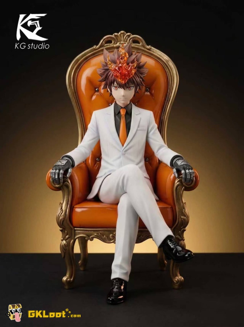 KG Studio 1/6 Katekyo Hitman Reborn Tsunayoshi Sawada & Reborn Statue - View 3 KG Studio 1/6 Katekyo Hitman Reborn Tsunayoshi Sawada & Reborn Statue - View 3