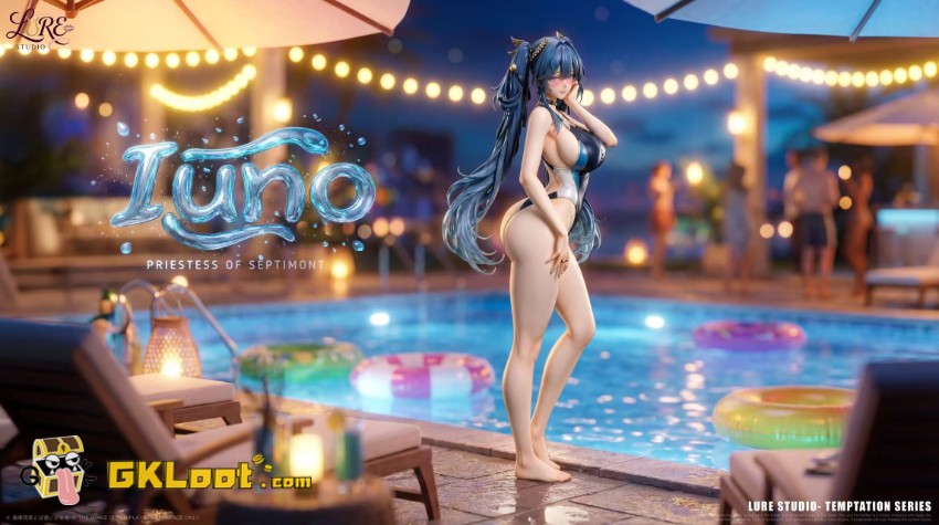 Lure Studio 1/6 Wuthering Waves Iuno Statue - View 2 Lure Studio 1/6 Wuthering Waves Iuno Statue - View 2