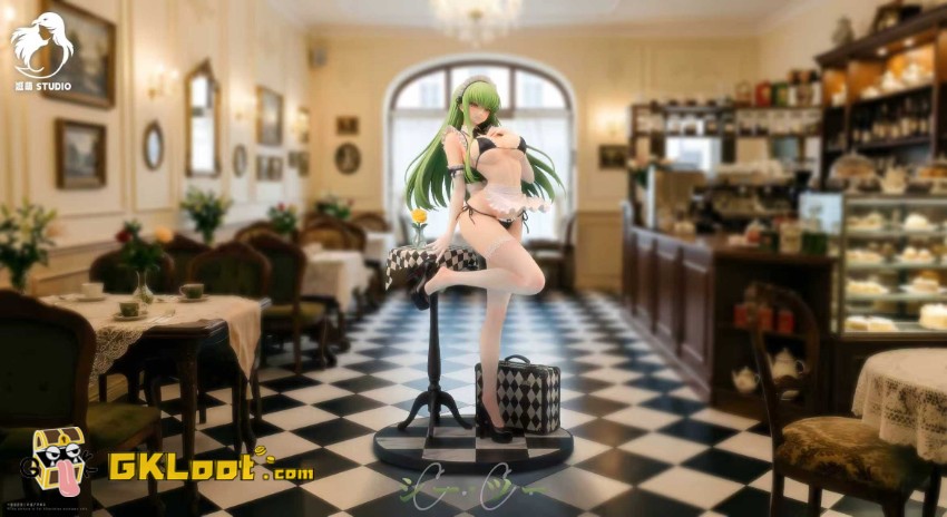 Ji Meng Studio 1/6 Code Geass C.C. Statue - View 2 Ji Meng Studio 1/6 Code Geass C.C. Statue - View 2