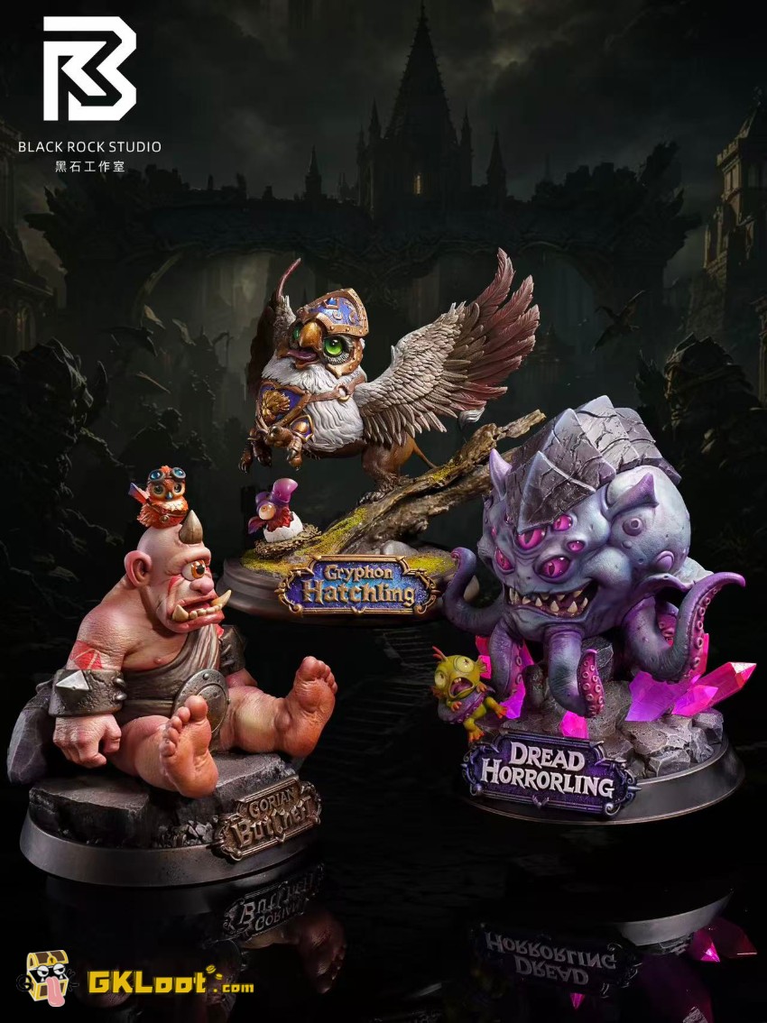 Black Rock Studio World of Warcraft Gryphon & Observer & Ogre Statue - View 2 Black Rock Studio World of Warcraft Gryphon & Observer & Ogre Statue - View 2