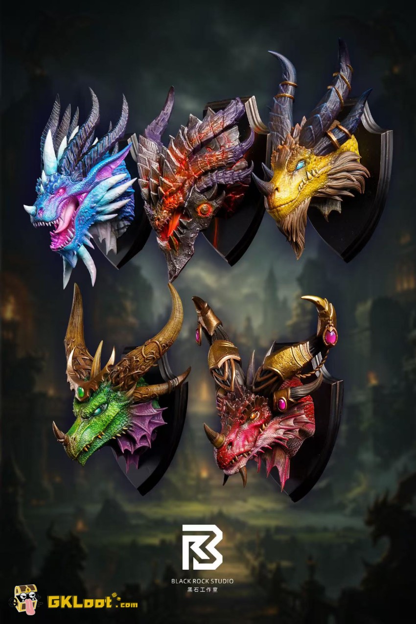 Black Rock Studio World of Warcraft Dragon Aspects Statue - View 2 Black Rock Studio World of Warcraft Dragon Aspects Statue - View 2