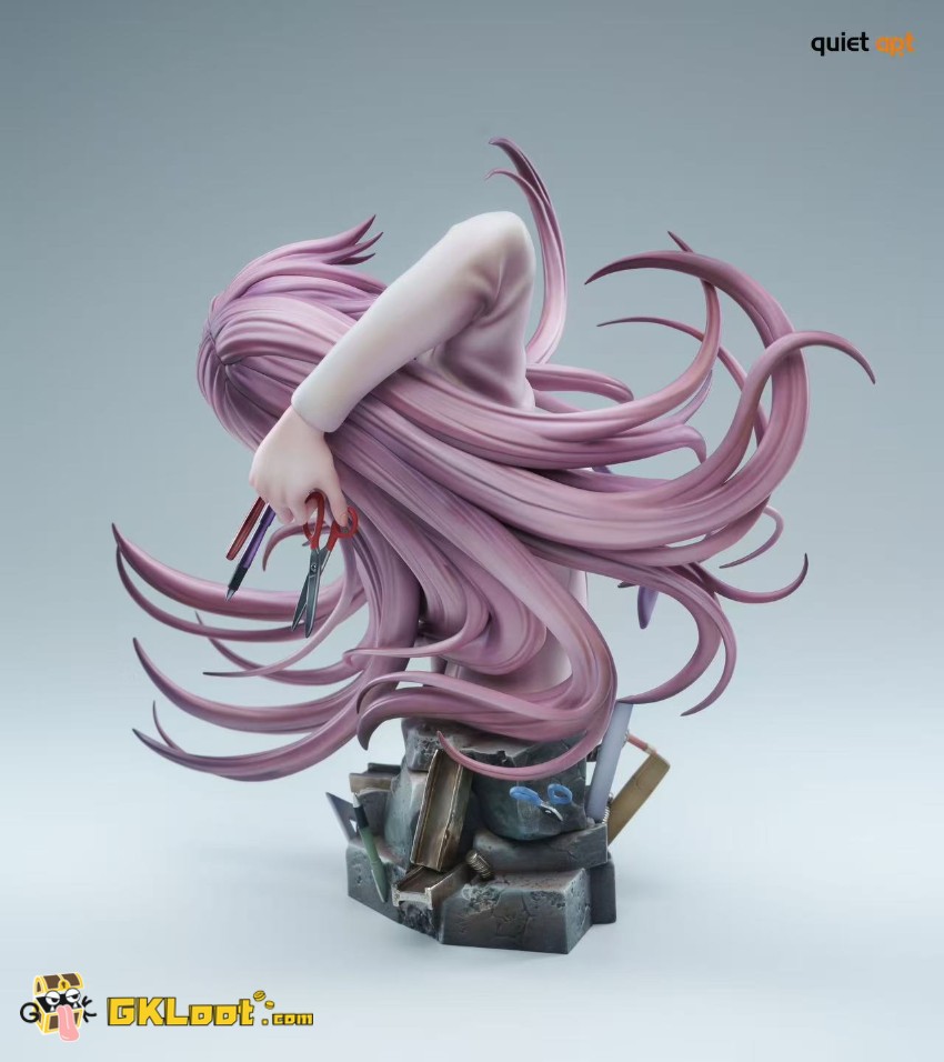 QuietArt Studio 1/4 Monogatari Series Senjougahara Hitagi Bust Statue - View 3 QuietArt Studio 1/4 Monogatari Series Senjougahara Hitagi Bust Statue - View 3