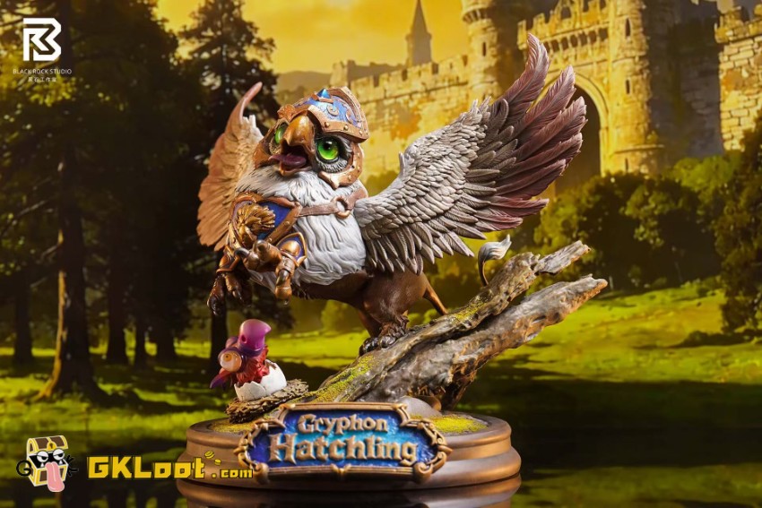 Black Rock Studio World of Warcraft Gryphon & Observer & Ogre Statue - View 4 Black Rock Studio World of Warcraft Gryphon & Observer & Ogre Statue - View 4