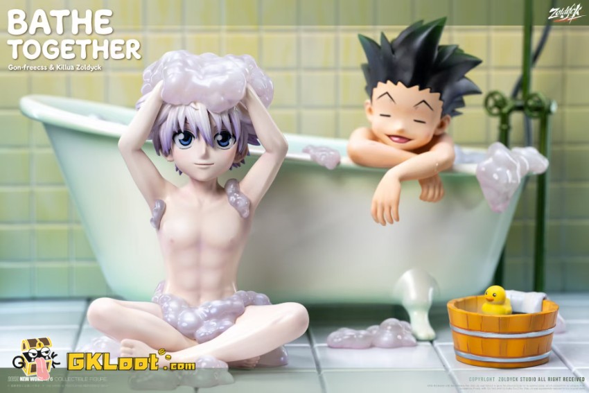 Zoldyck Studio Hunter × Hunter Killua Zoldyck & Gon Freecss Statue - View 3 Zoldyck Studio Hunter × Hunter Killua Zoldyck & Gon Freecss Statue - View 3
