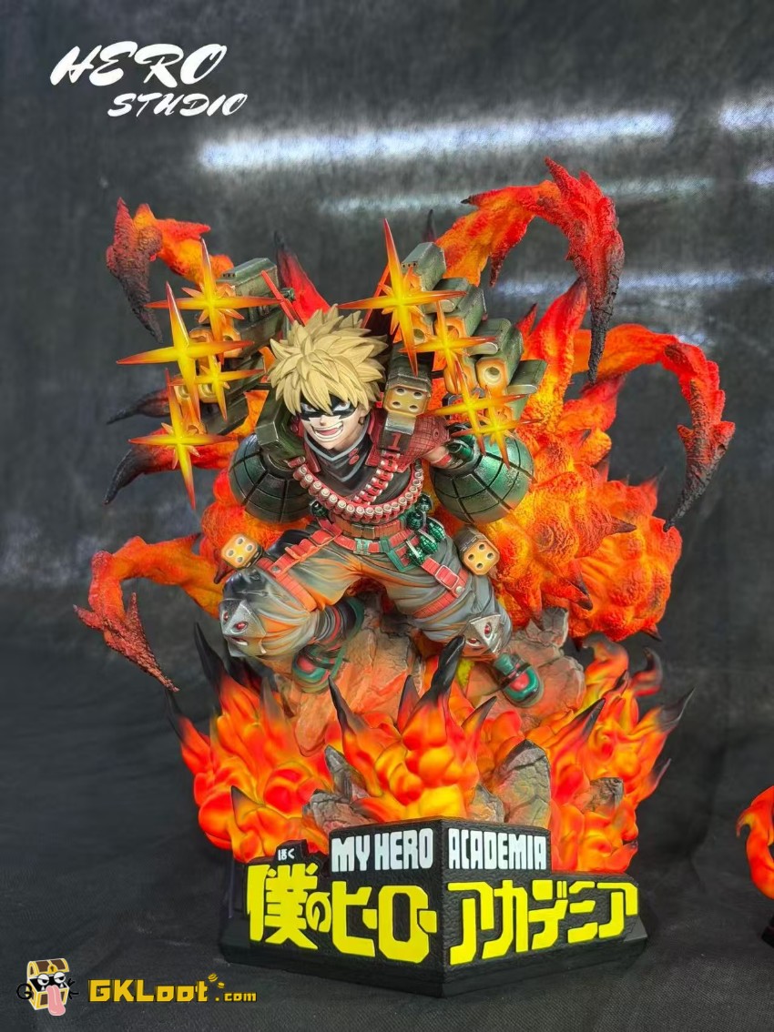 Hero Studio 1/6 My Hero Academia Katsuki Bakugo Statue - View 4 Hero Studio 1/6 My Hero Academia Katsuki Bakugo Statue - View 4