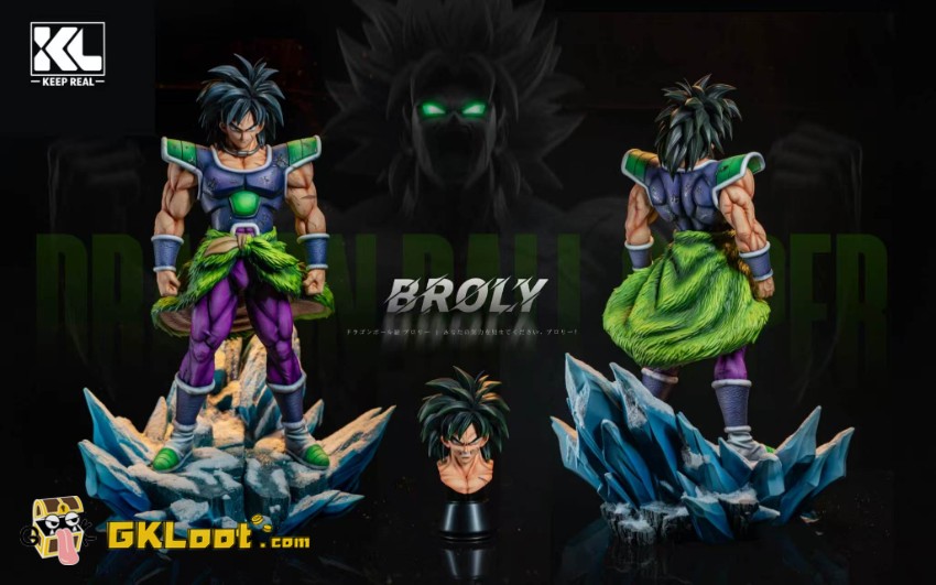 Keep Real Studio Dragon Ball Broly Statue - View 3 Keep Real Studio Dragon Ball Broly Statue - View 3