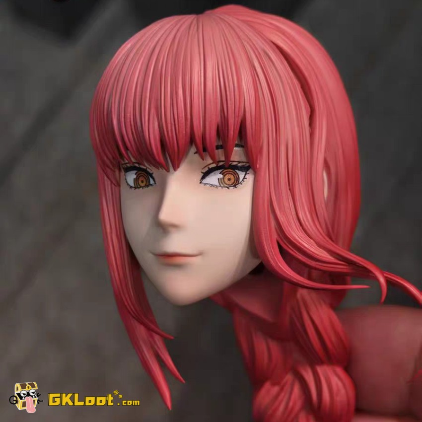 TY Studio 1/4 Head Sculpt of Chainsaw Man Makima - View 1 TY Studio 1/4 Head Sculpt of Chainsaw Man Makima - View 1