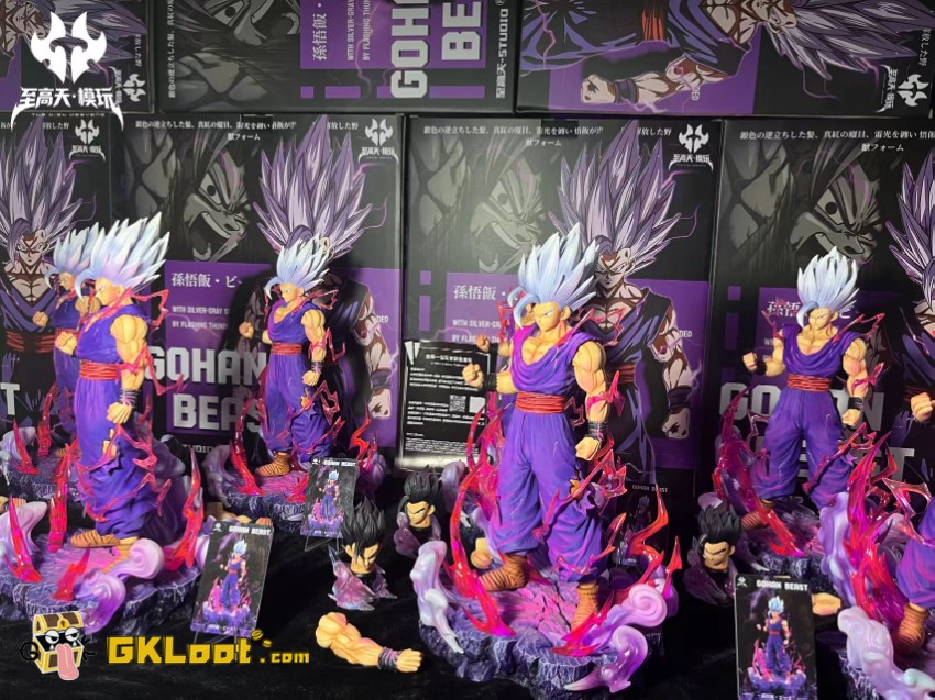 The High Heavens Studio 1/6 Dragon Ball Son Gohan Statue - View 2 The High Heavens Studio 1/6 Dragon Ball Son Gohan Statue - View 2