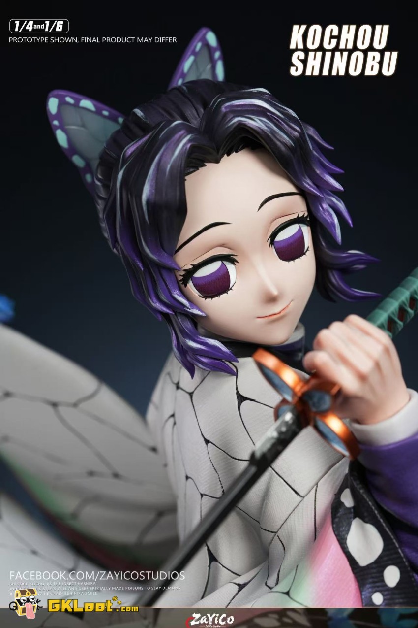 Zayico Studio Demon Slayer Kochou Shinobu Statue - View 8 Zayico Studio Demon Slayer Kochou Shinobu Statue - View 8