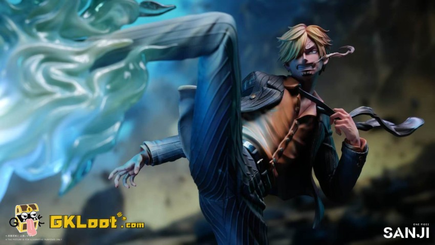 JinShan Studio 1/8 One Piece Vinsmoke Sanji Statue - View 2 JinShan Studio 1/8 One Piece Vinsmoke Sanji Statue - View 2