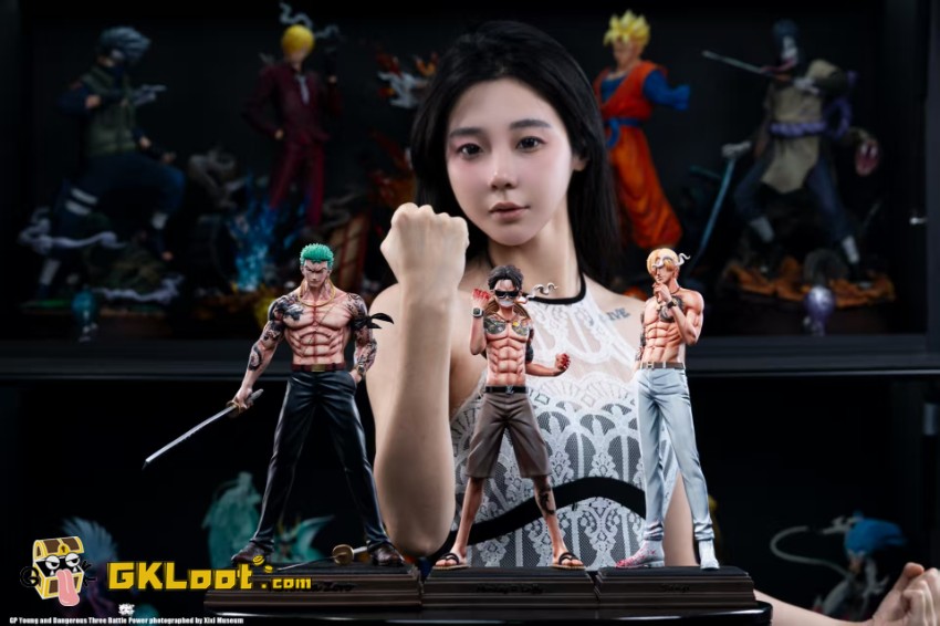 GP Studio One Piece Monkey D. Luffy & Vinsmoke Sanji Statue - View 3 GP Studio One Piece Monkey D. Luffy & Vinsmoke Sanji Statue - View 3