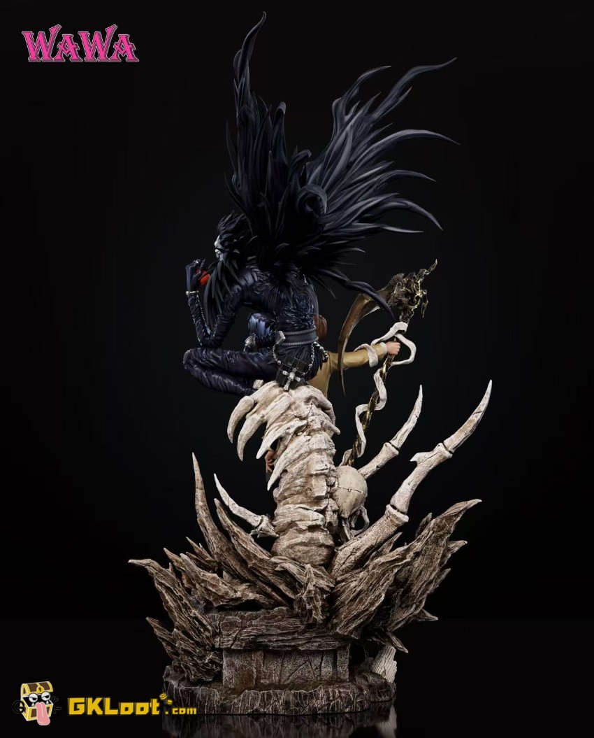 Wawa Studio Death Note Light Yagami & Ryuk Statue - View 6 Wawa Studio Death Note Light Yagami & Ryuk Statue - View 6