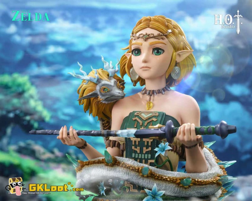 HOT Studio The Legend of Zelda Princess Zelda Bust Statue - View 5 HOT Studio The Legend of Zelda Princess Zelda Bust Statue - View 5