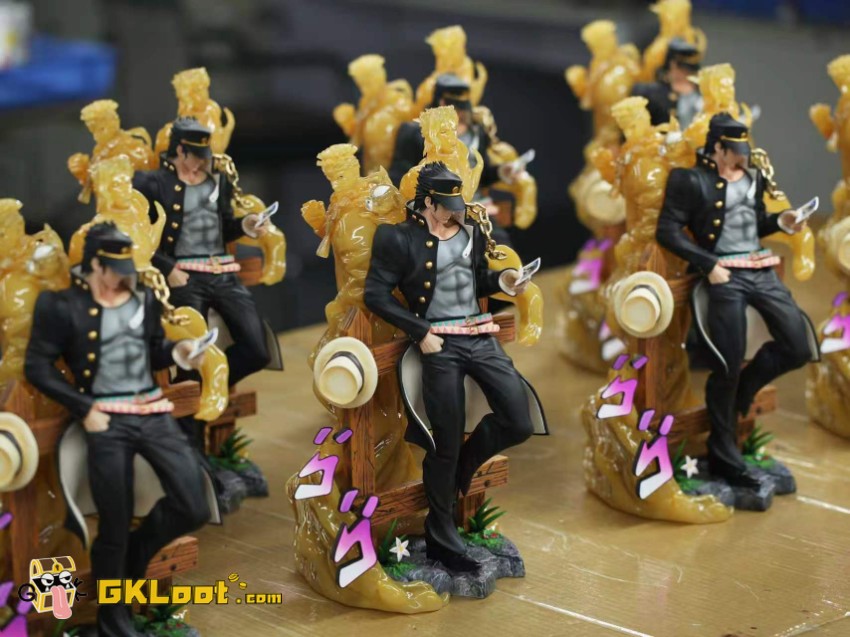 Chikara Studio JoJo's Bizarre Adventure Jotaro Kujo Statue - View 1 Chikara Studio JoJo's Bizarre Adventure Jotaro Kujo Statue - View 1