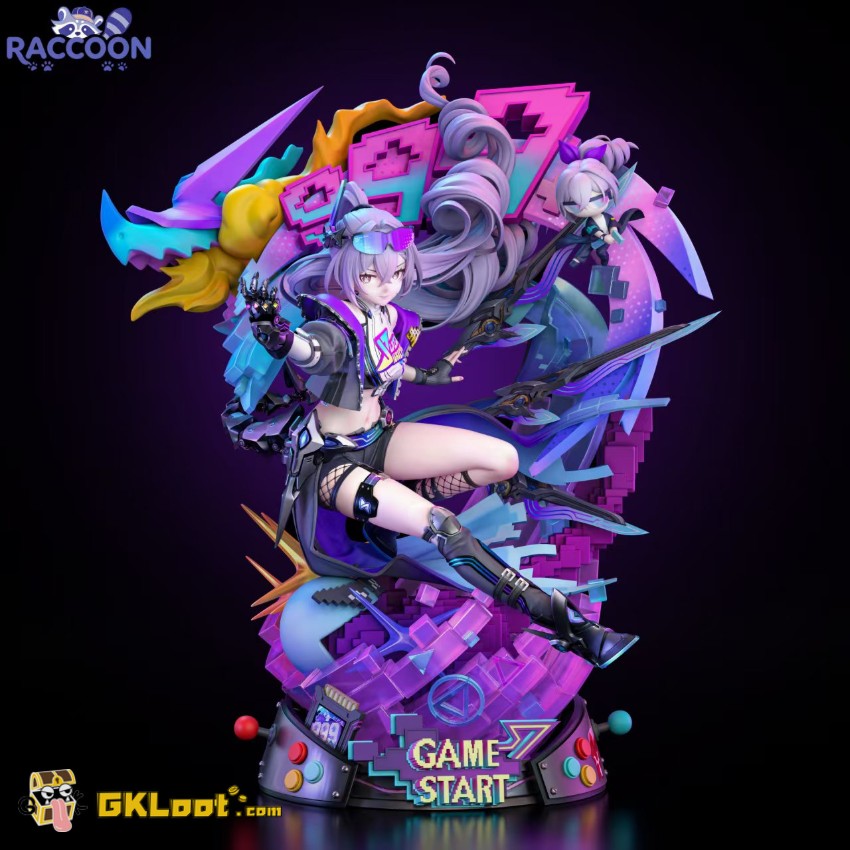 Xiao Huan Xiong Studio 1/6 Honkai: Star Rail Silver Wolf Statue - View 7 Xiao Huan Xiong Studio 1/6 Honkai: Star Rail Silver Wolf Statue - View 7