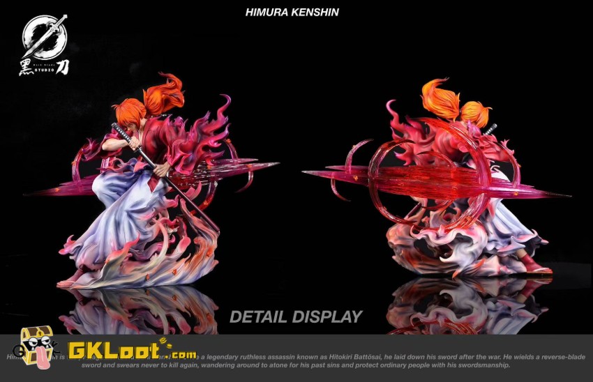 Dark Blade Studio 1/6 Rurouni Kenshin Himura Kenshin Statue - View 7 Dark Blade Studio 1/6 Rurouni Kenshin Himura Kenshin Statue - View 7