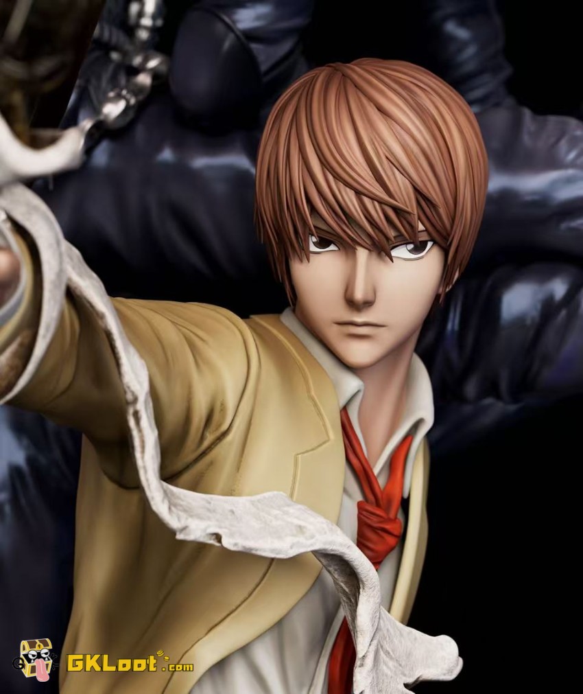 Wawa Studio Death Note Light Yagami & Ryuk Statue - View 9 Wawa Studio Death Note Light Yagami & Ryuk Statue - View 9
