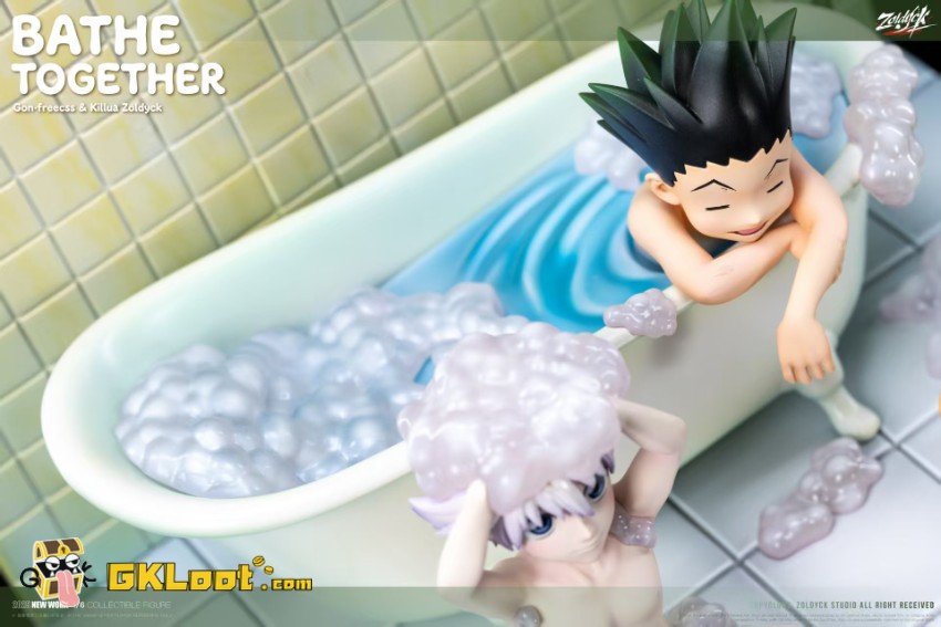 Zoldyck Studio Hunter × Hunter Killua Zoldyck & Gon Freecss Statue - View 5 Zoldyck Studio Hunter × Hunter Killua Zoldyck & Gon Freecss Statue - View 5