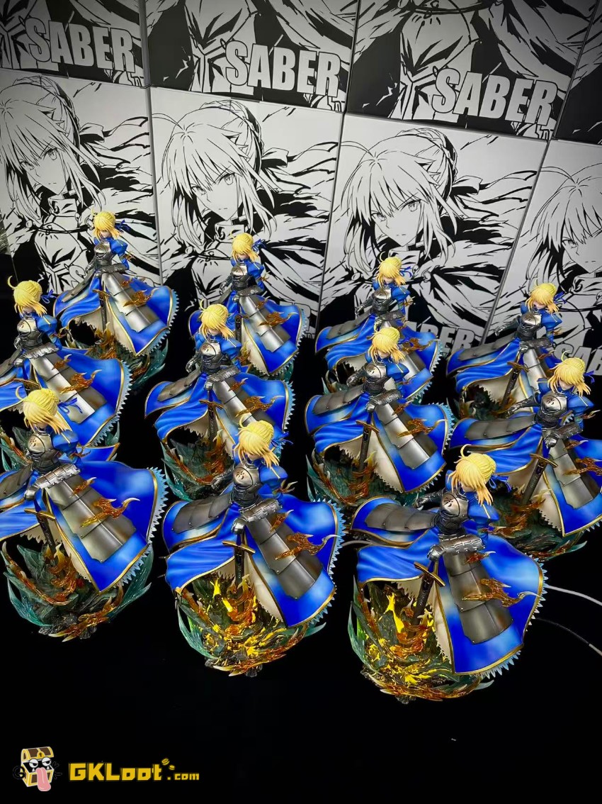 Noc Studio 1/6 Fate/Stay Night Saber Artoria Pendragon Statue w/ LED - View 1 Noc Studio 1/6 Fate/Stay Night Saber Artoria Pendragon Statue w/ LED - View 1