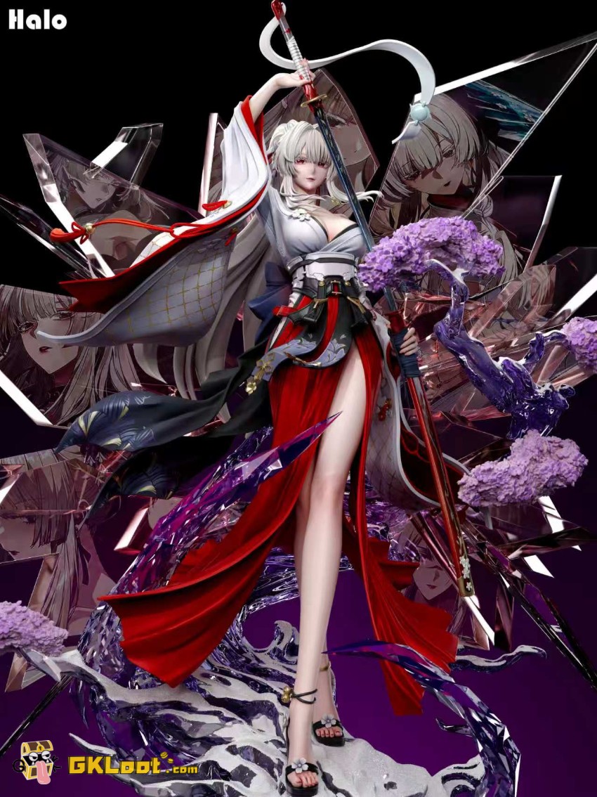 Halo Studio 1/4 Wuthering Waves Hiyuki Statue - View 6 Halo Studio 1/4 Wuthering Waves Hiyuki Statue - View 6