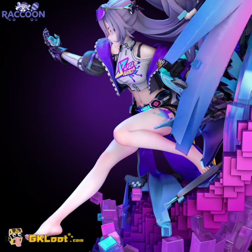 Xiao Huan Xiong Studio 1/6 Honkai: Star Rail Silver Wolf Statue - View 2 Xiao Huan Xiong Studio 1/6 Honkai: Star Rail Silver Wolf Statue - View 2