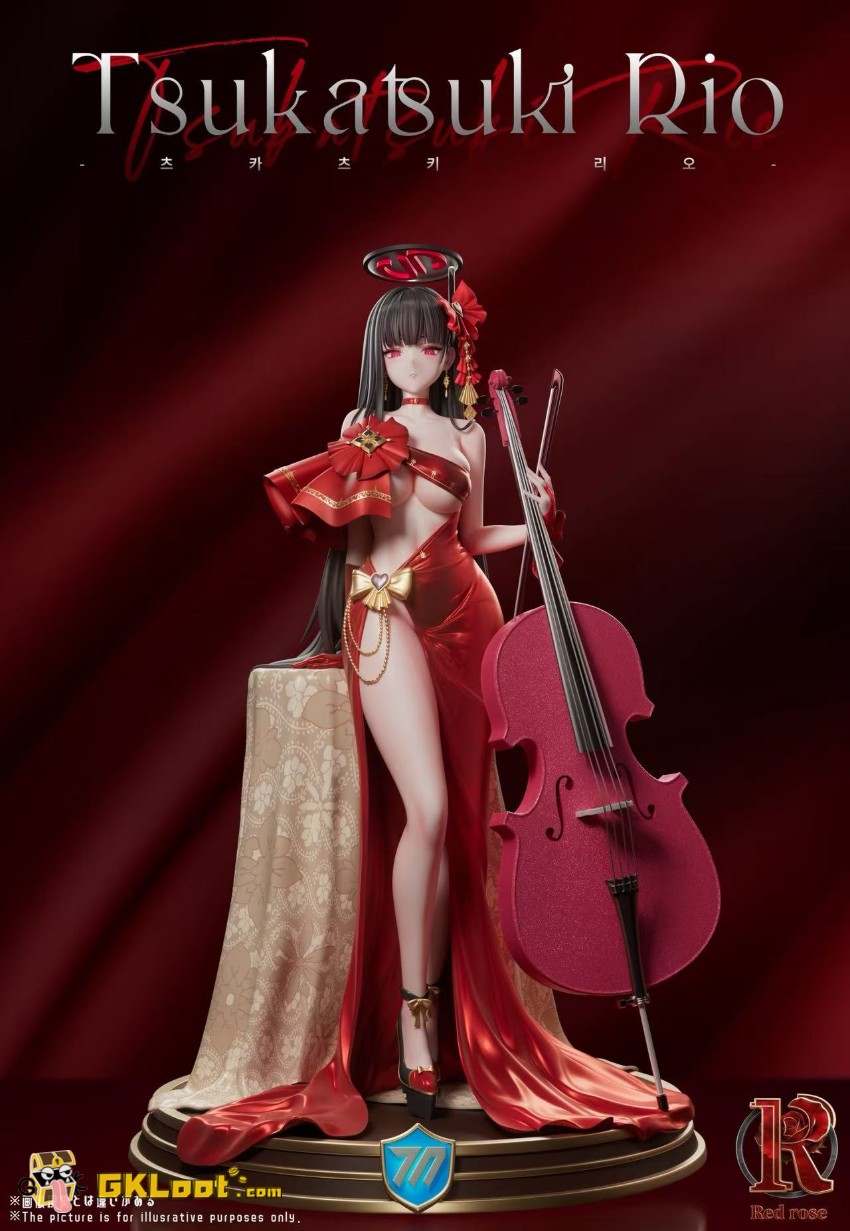 Red Rose Studio 1/6 Blue Archive Tsukatsuki Rio Statue - View 4 Red Rose Studio 1/6 Blue Archive Tsukatsuki Rio Statue - View 4