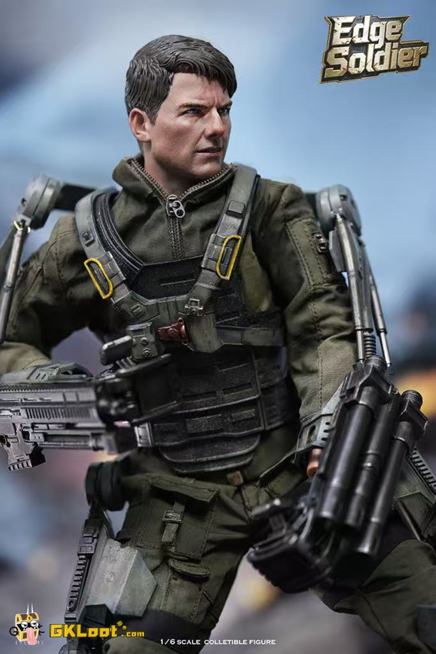 ETERNAL Studio 1/6 Edge of Tomorrow Major William Cage Action Figure - View 11 ETERNAL Studio 1/6 Edge of Tomorrow Major William Cage Action Figure - View 11