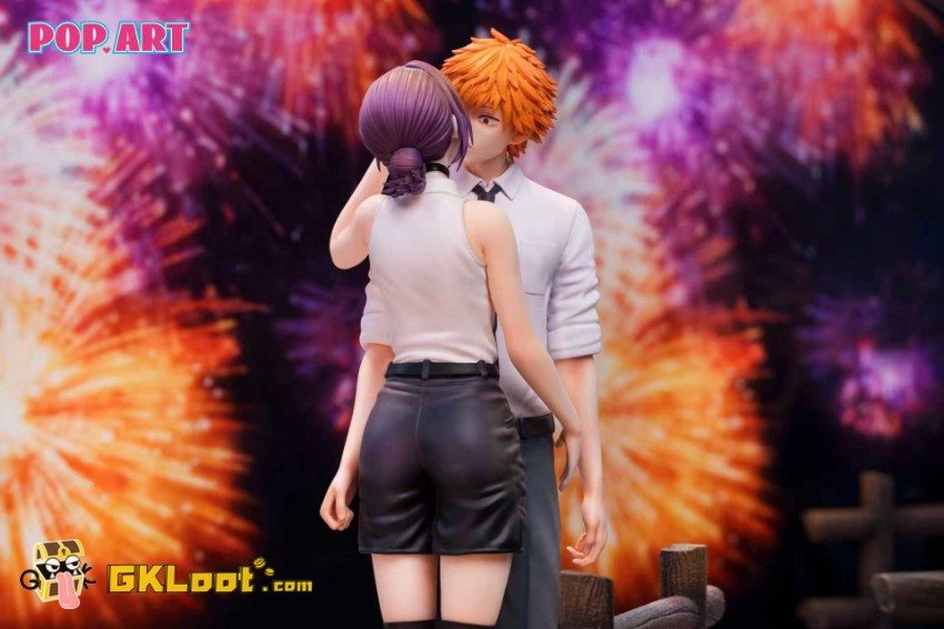 POP. ART Studio 1/6 Chainsaw Man Reze & Denji Statue - View 3 POP. ART Studio 1/6 Chainsaw Man Reze & Denji Statue - View 3