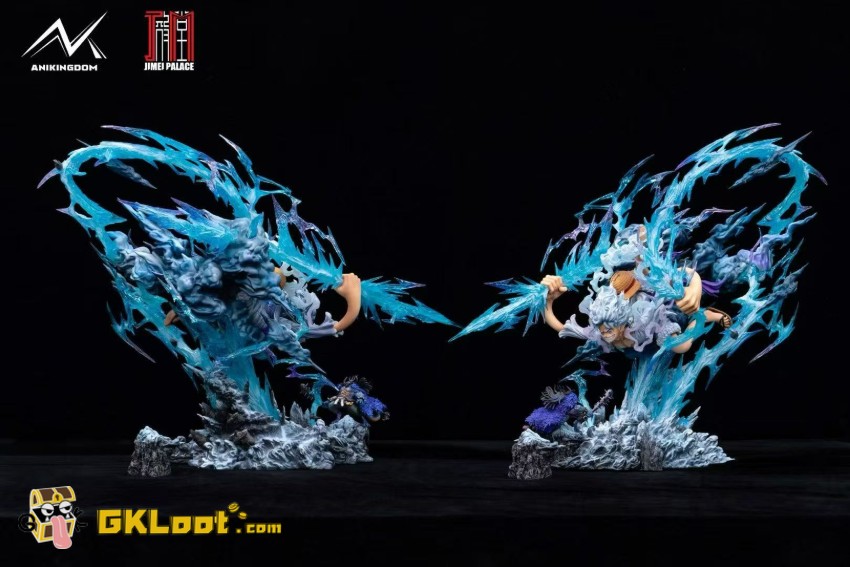 Anikingdom & Jimei Palace Studio One Piece Licensed Monkey D. Luffy Statue w/ LED - View 8 Anikingdom & Jimei Palace Studio One Piece Licensed Monkey D. Luffy Statue w/ LED - View 8