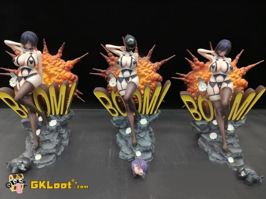 Crown Studio 1/6 Chainsaw Man Reze Statue - View 1 Crown Studio 1/6 Chainsaw Man Reze Statue - View 1