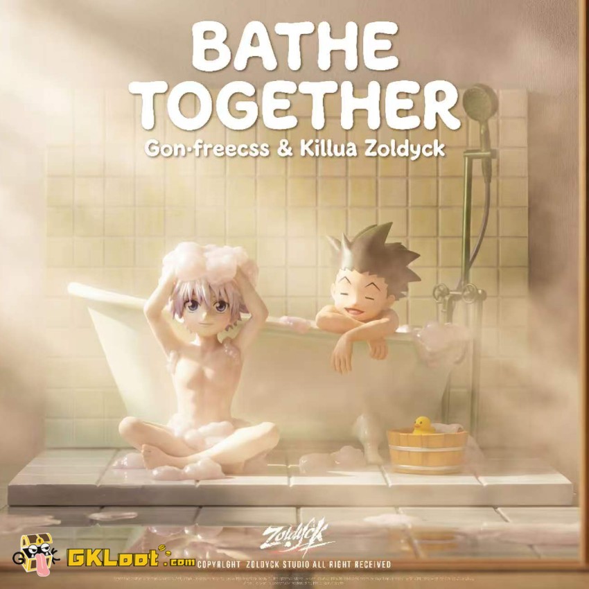 Zoldyck Studio Hunter × Hunter Killua Zoldyck & Gon Freecss Statue - View 1 Zoldyck Studio Hunter × Hunter Killua Zoldyck & Gon Freecss Statue - View 1