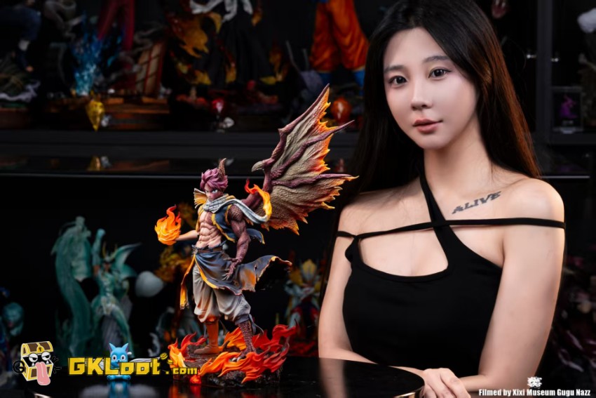 GuGu Studio 1/6 Fairy Tail Natsu Dragneel Statue - View 2 GuGu Studio 1/6 Fairy Tail Natsu Dragneel Statue - View 2