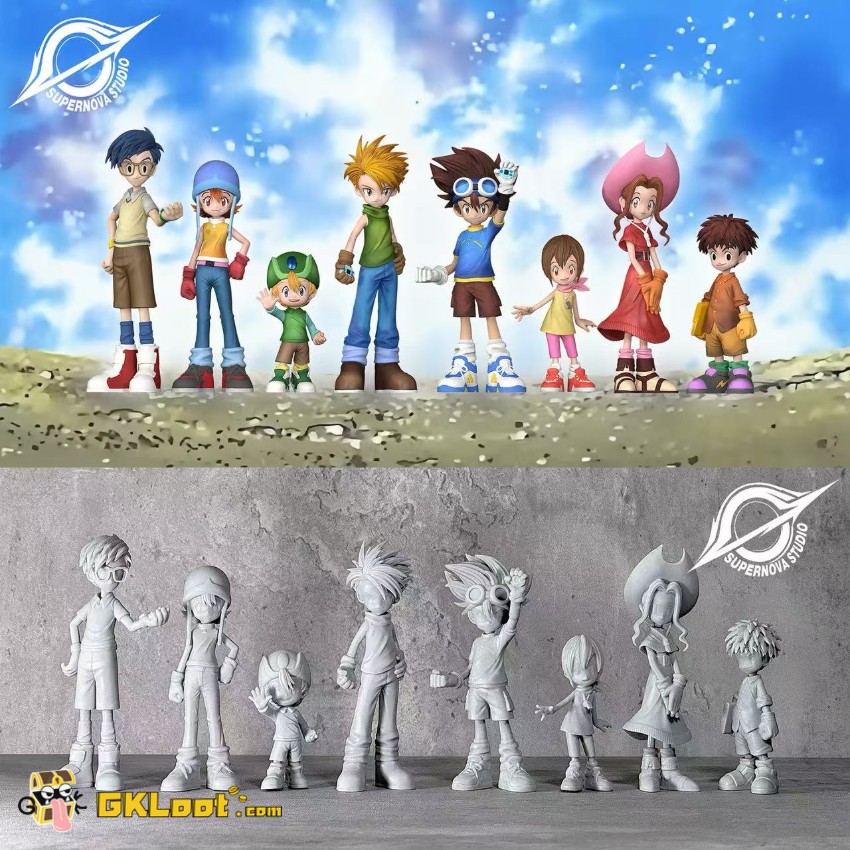 Supernova Studio 1/20 Digimon Chosen Child Statue - View 9 Supernova Studio 1/20 Digimon Chosen Child Statue - View 9