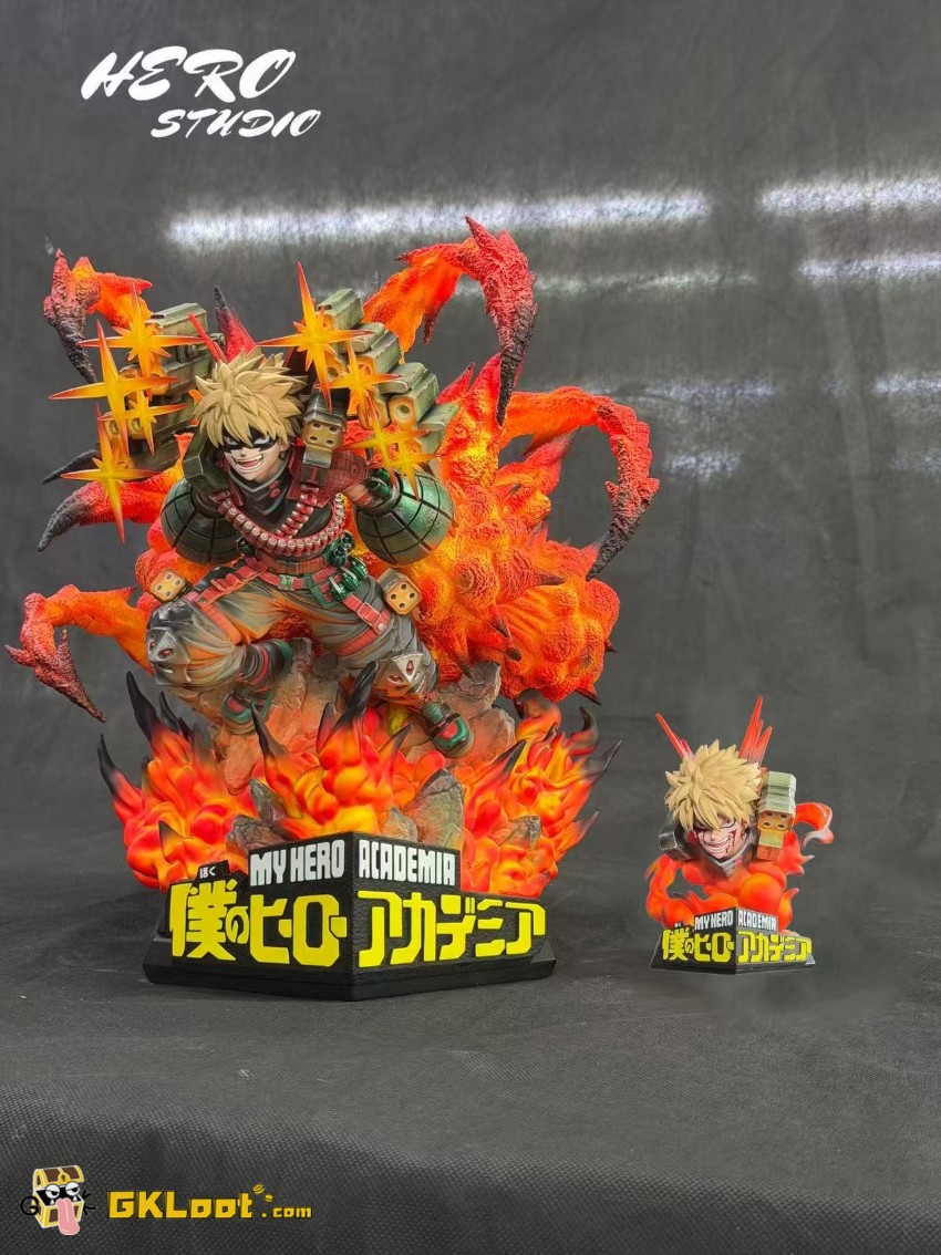 Hero Studio 1/6 My Hero Academia Katsuki Bakugo Statue - View 2 Hero Studio 1/6 My Hero Academia Katsuki Bakugo Statue - View 2