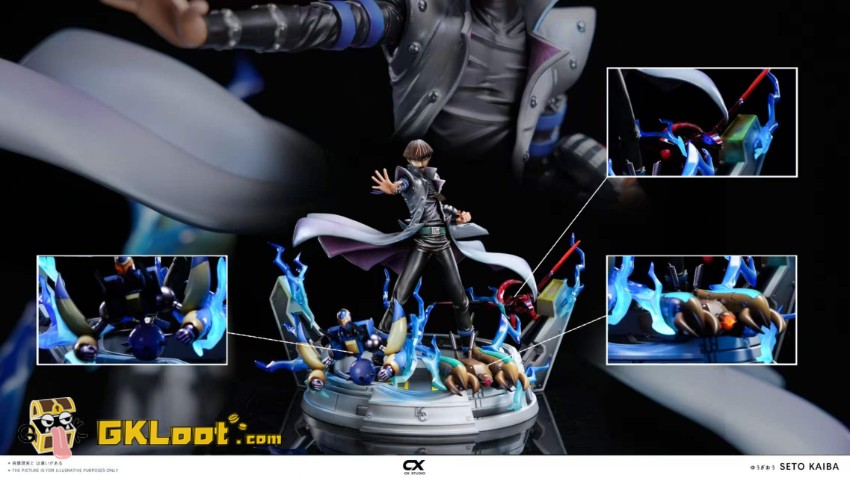 CX Studio 1/6 Yu-Gi-Oh! Seto Kaiba & Obelisk the Tormentor Statue - View 10 CX Studio 1/6 Yu-Gi-Oh! Seto Kaiba & Obelisk the Tormentor Statue - View 10