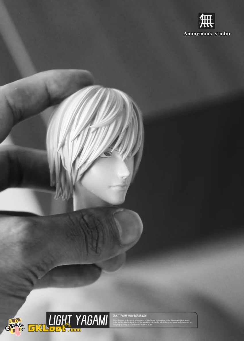 Anonymous Studio Death Note Light Yagami & Ryuk Statue - View 5 Anonymous Studio Death Note Light Yagami & Ryuk Statue - View 5