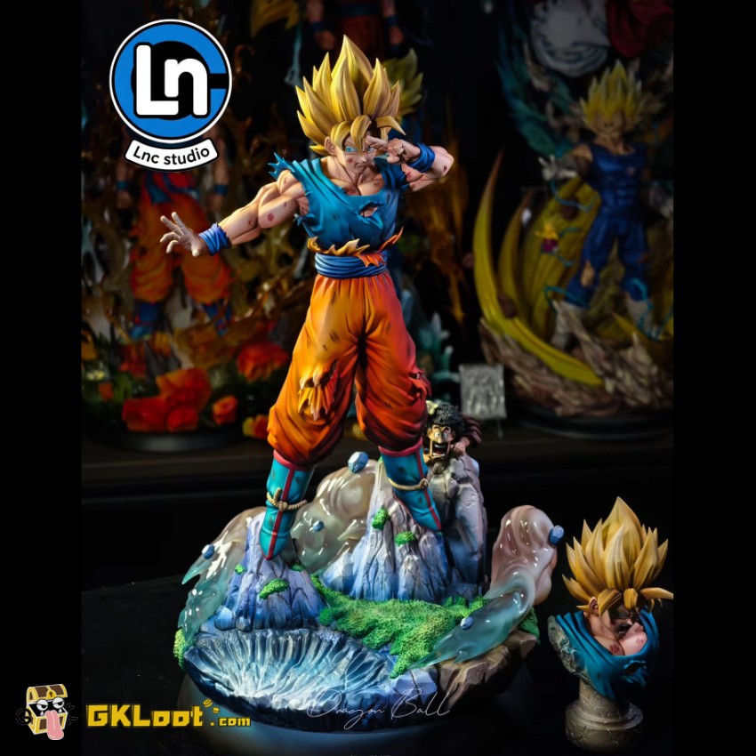 Lnc Studio 1/6 Dragon Ball Son Goku Statue - View 1 Lnc Studio 1/6 Dragon Ball Son Goku Statue - View 1