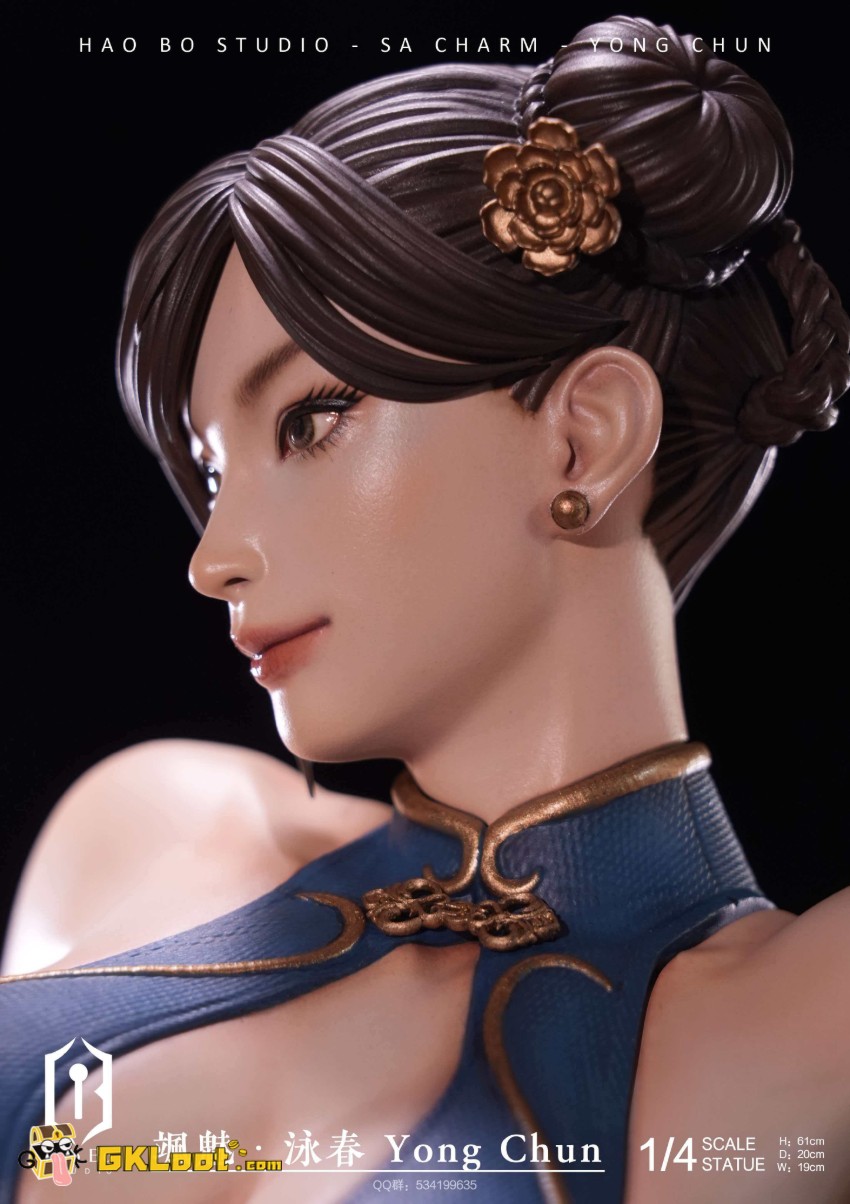 HaoBo Studio 1/4 Street Fighter Chun-Li Statue - View 4 HaoBo Studio 1/4 Street Fighter Chun-Li Statue - View 4