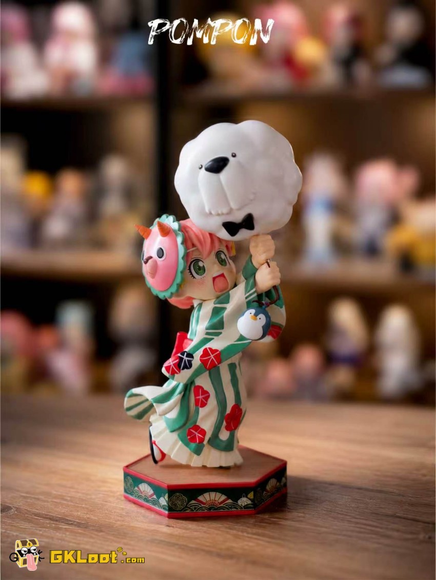 PomPon Studio Spy × Family Anya Forger Statue - View 1 PomPon Studio Spy × Family Anya Forger Statue - View 1
