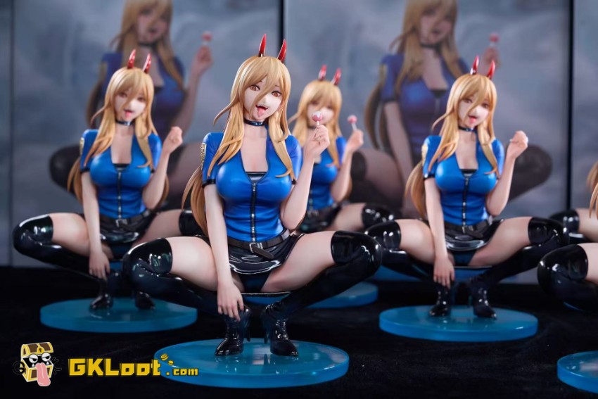 BB Girl Studio Chainsaw Man Power Statue - View 1 BB Girl Studio Chainsaw Man Power Statue - View 1