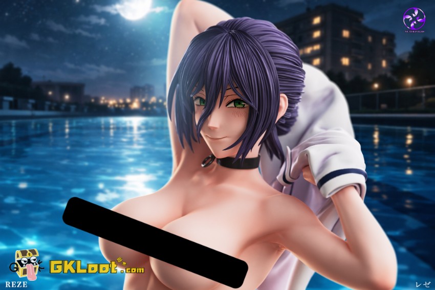 Scorpion Studio 1/4 Chainsaw Man Reze Statue - View 4 Scorpion Studio 1/4 Chainsaw Man Reze Statue - View 4