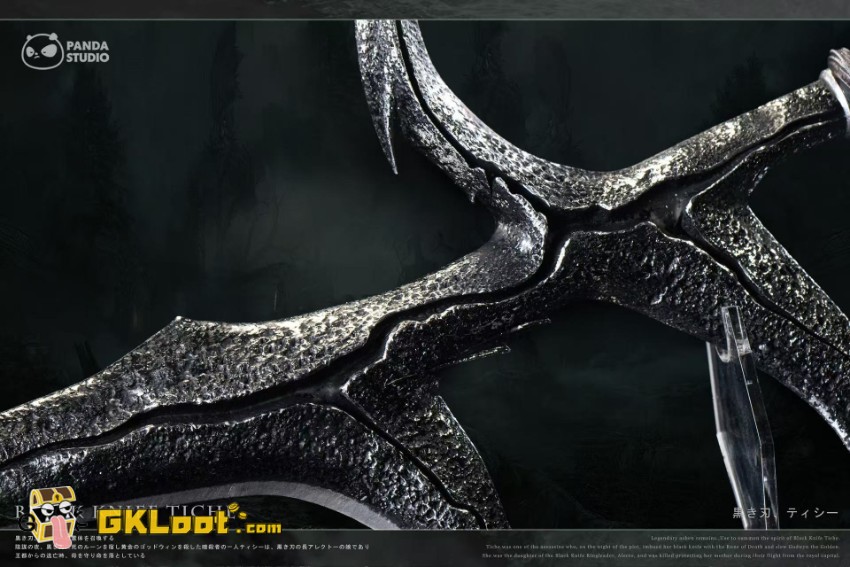 Panda Studio 1/1 Elden Ring Black Knife Statue - View 5 Panda Studio 1/1 Elden Ring Black Knife Statue - View 5