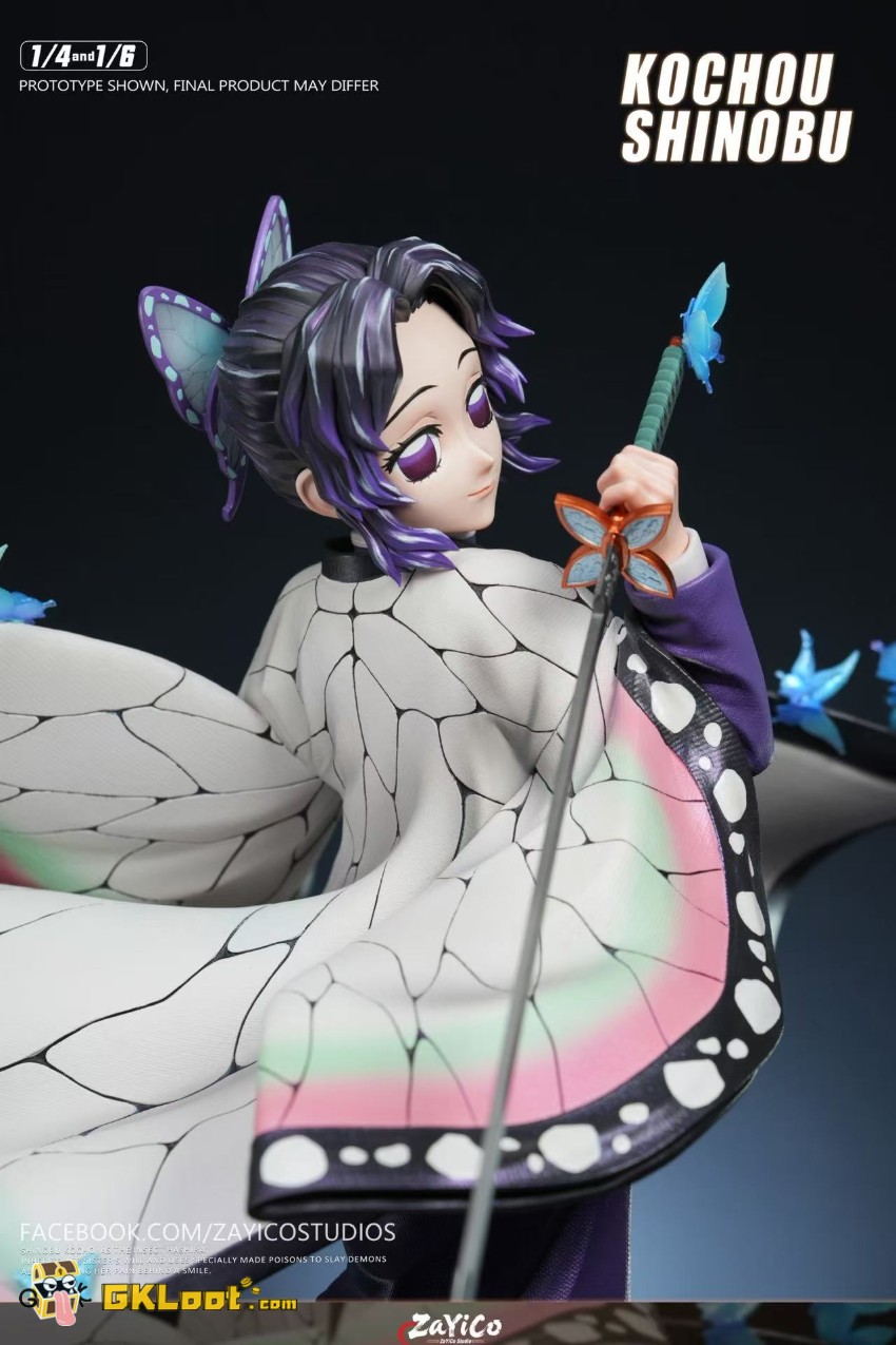 Zayico Studio Demon Slayer Kochou Shinobu Statue - View 5 Zayico Studio Demon Slayer Kochou Shinobu Statue - View 5